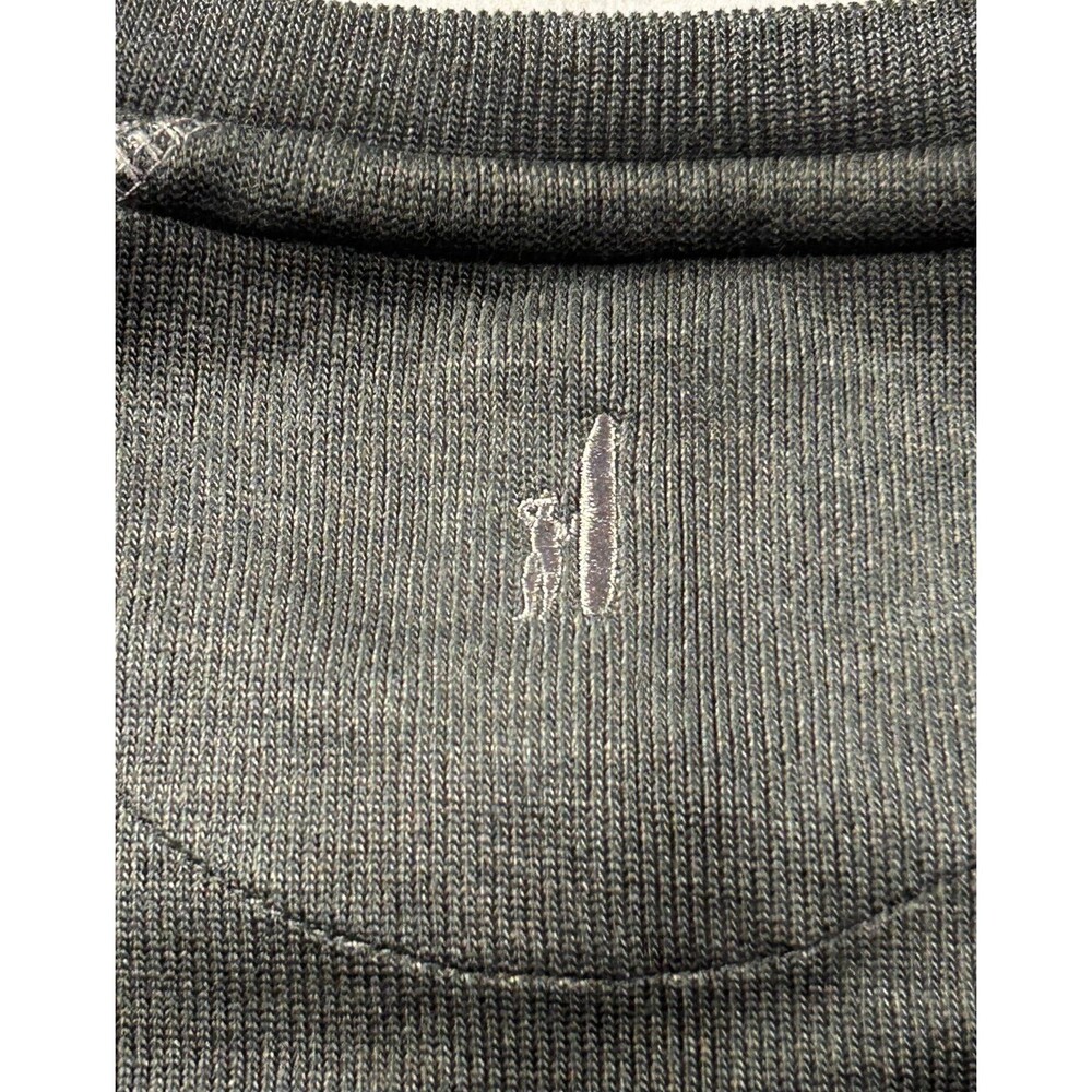 Johnnie O Sweatshirt Mens Gray Shields Crewneck Knit Pullover Golf Prep - Picture 4 of 11